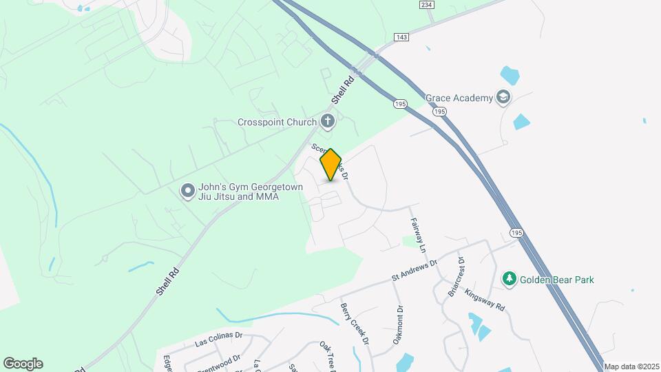 3818 Wild Olive Way Map and Location Details