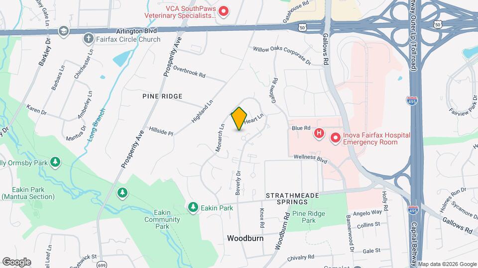 3290 Applegate Ct Map and Location Details