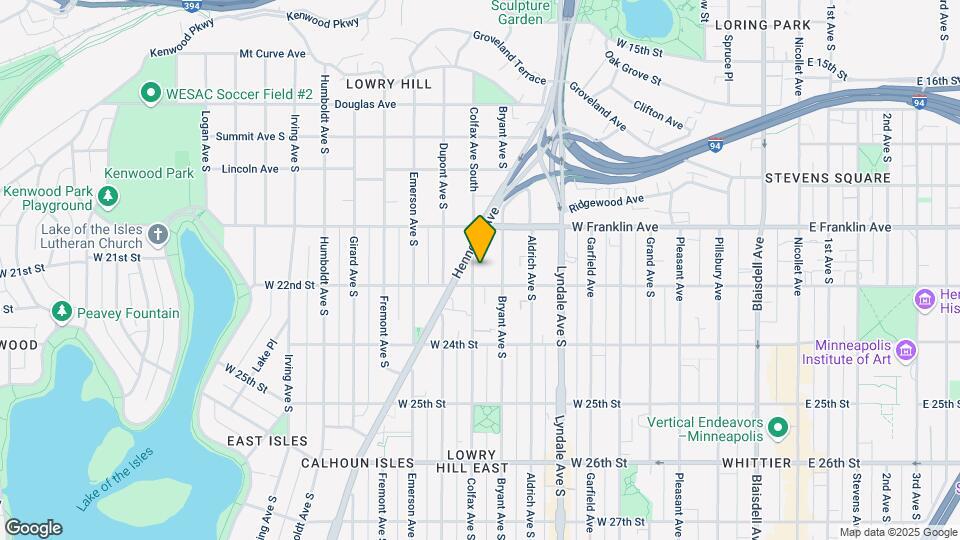 2111-2121 Colfax Ave S Map and Location Details