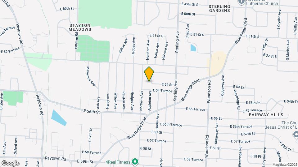5336 Appleton Ave Map and Location Details