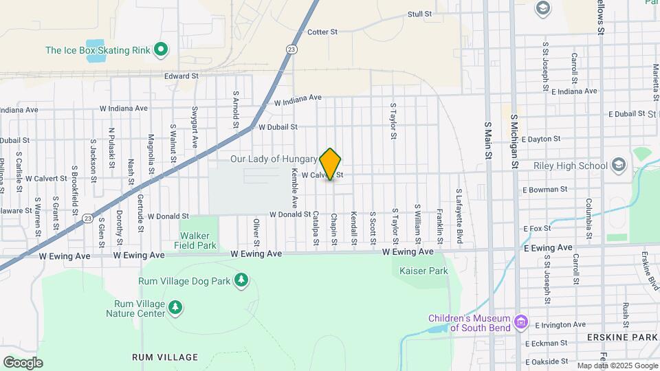 1915 Chapin St Map and Location Details