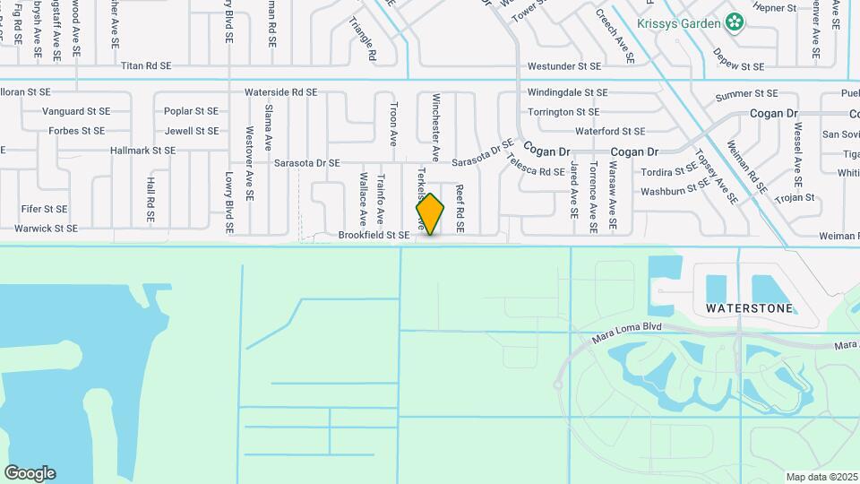 942 Brookfield St SE Map and Location Details