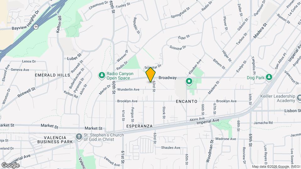 920 63rd St Map and Location Details