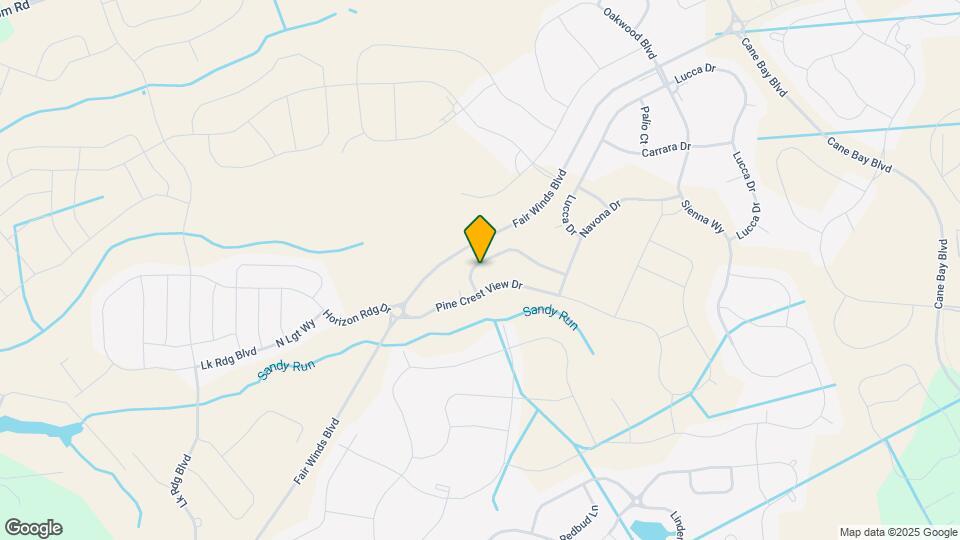 218 Parkwood Vista Way Map and Location Details