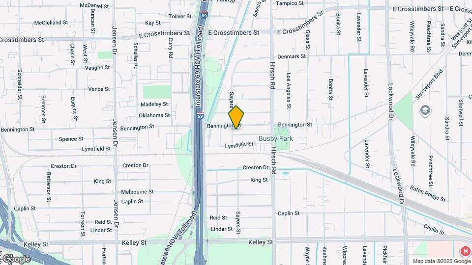 6802 Sayers St Map and Location Details