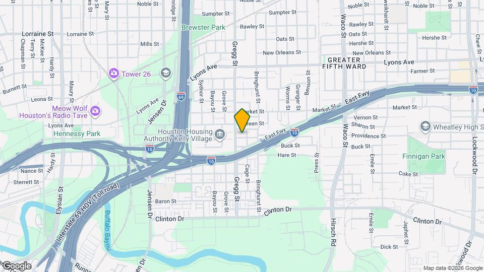 3411 Providence St Mapa y Detalles de la Ubicación