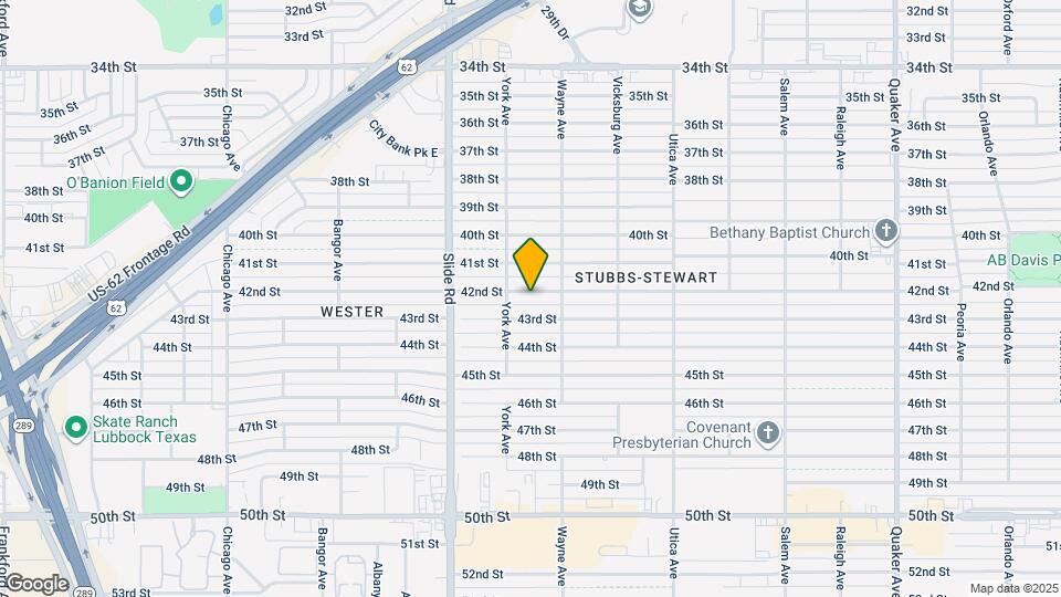 5011 42nd St Map and Location Details