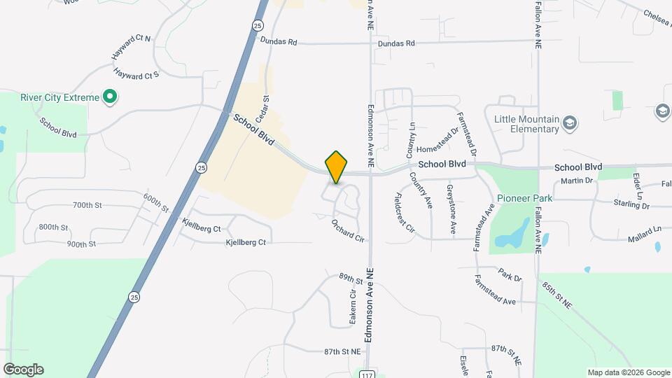 9205 Orchard Cir Map and Location Details