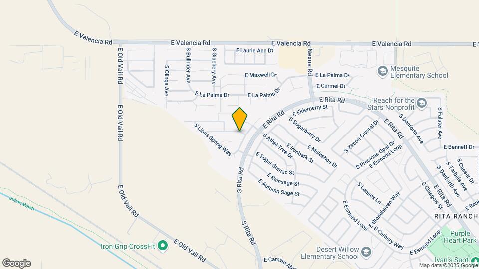 8886 E Mountain Spring Dr Map and Location Details