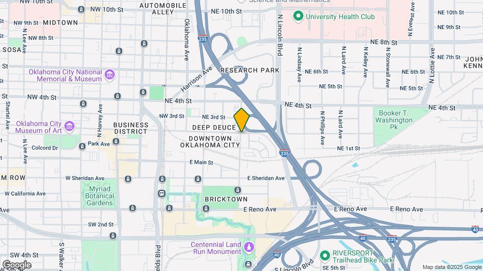 406 NE 2nd St Map and Location Details