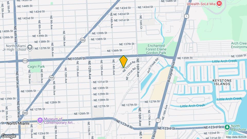 1471 NE 132nd Rd Map and Location Details