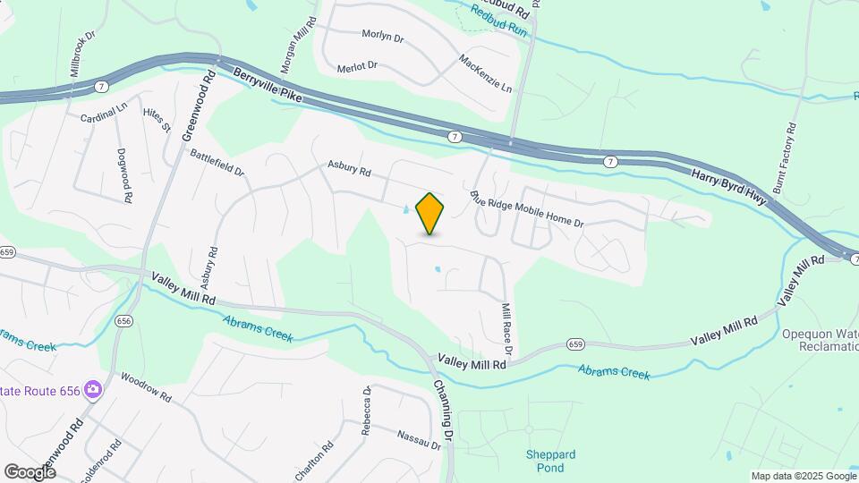 224 Mill Race Dr Map and Location Details