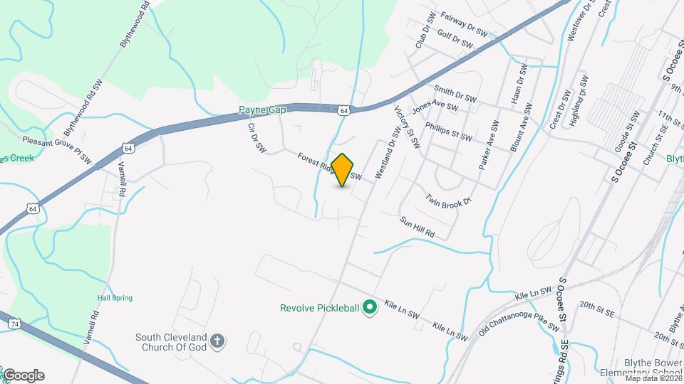 1807 Forest Ridge Dr SW Map and Location Details