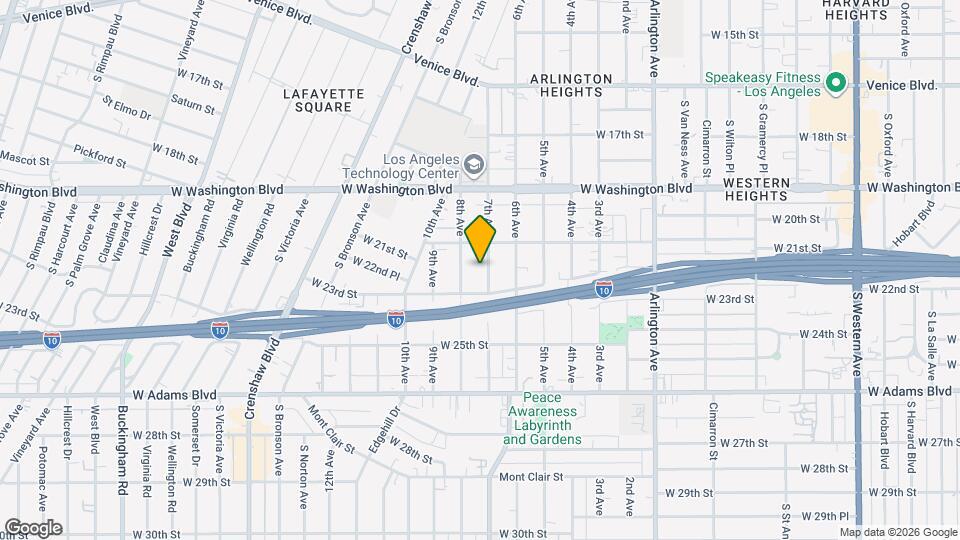 2135 7th Ave, Unit 3 Map and Location Details