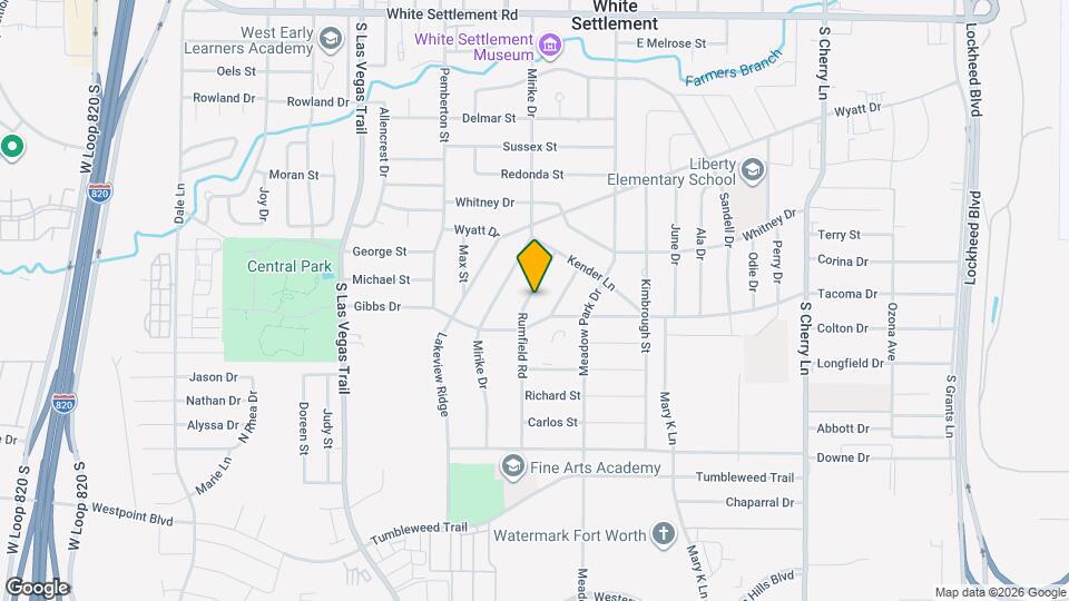 845 Rumfield Rd Map and Location Details