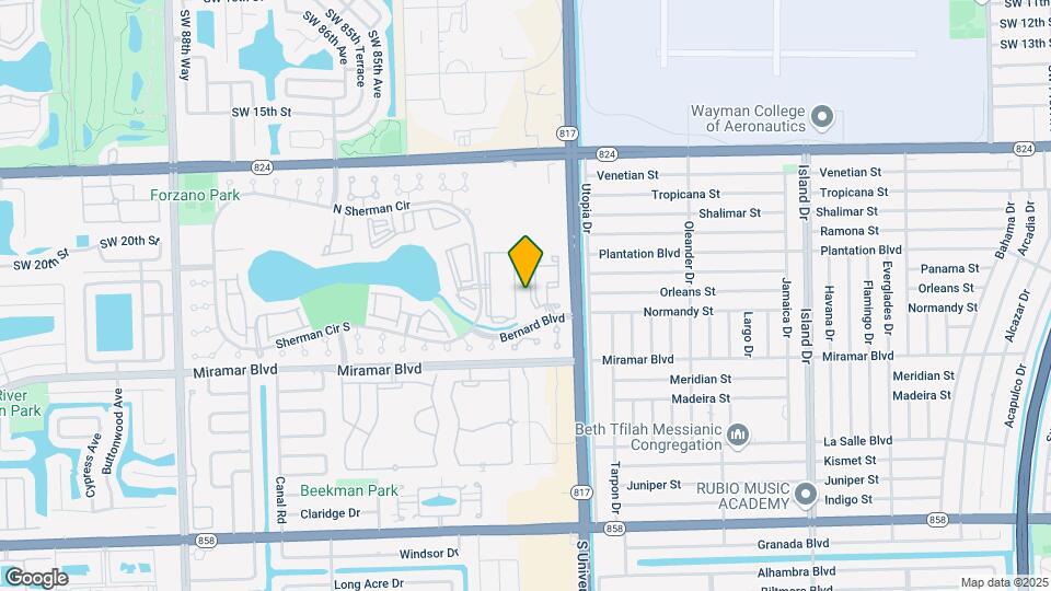 2240 SW 80th Terrace Map and Location Details