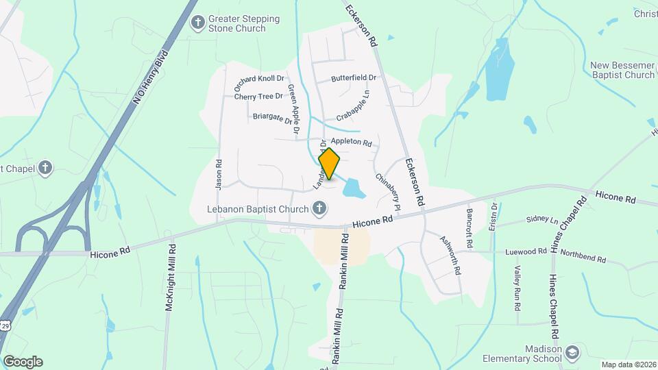 4103 Landerwood Ct Map and Location Details