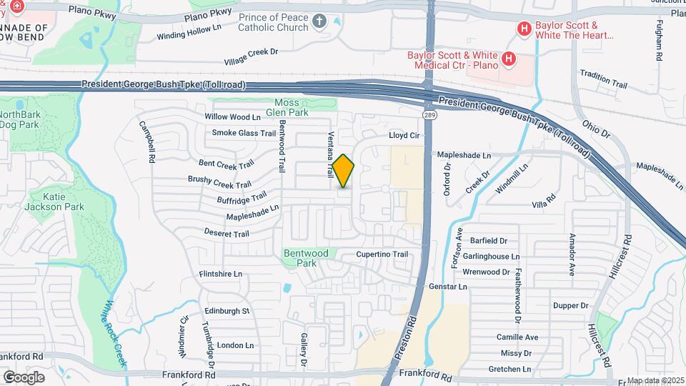 6012 Barrington Ct Map and Location Details