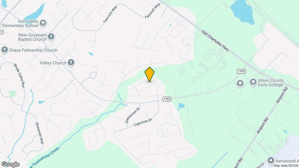 4019 Linville Falls Ln, Unit 108 Mapa y Detalles de la Ubicación