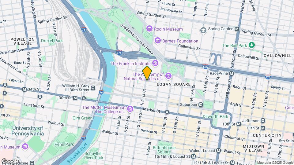 125 N 21st St Mapa y Detalles de la Ubicación