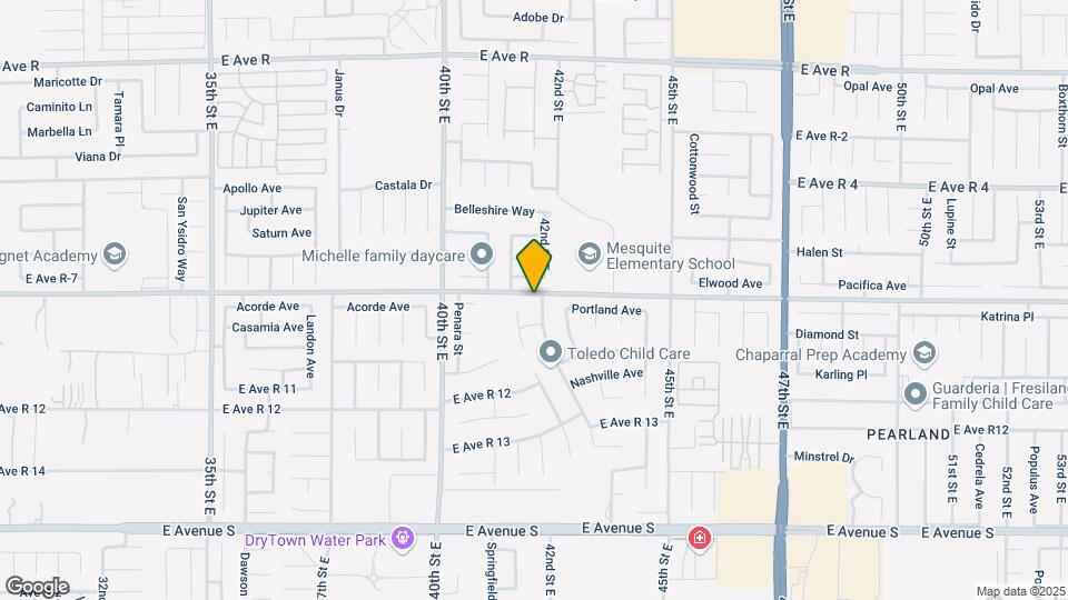 37557 42nd St E Map and Location Details