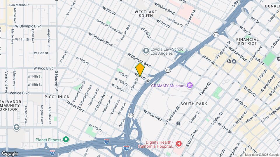 1326 W 11th St, Unit 304 Map and Location Details