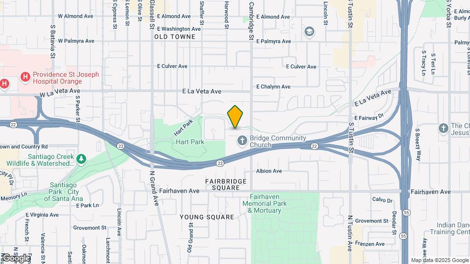 731 E Fairway Dr Map and Location Details