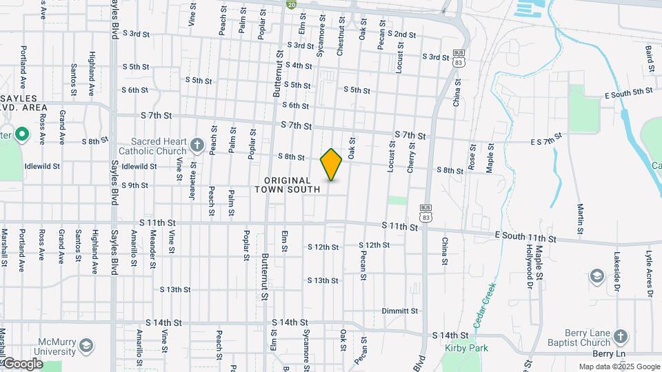 917 Chestnut St Map and Location Details