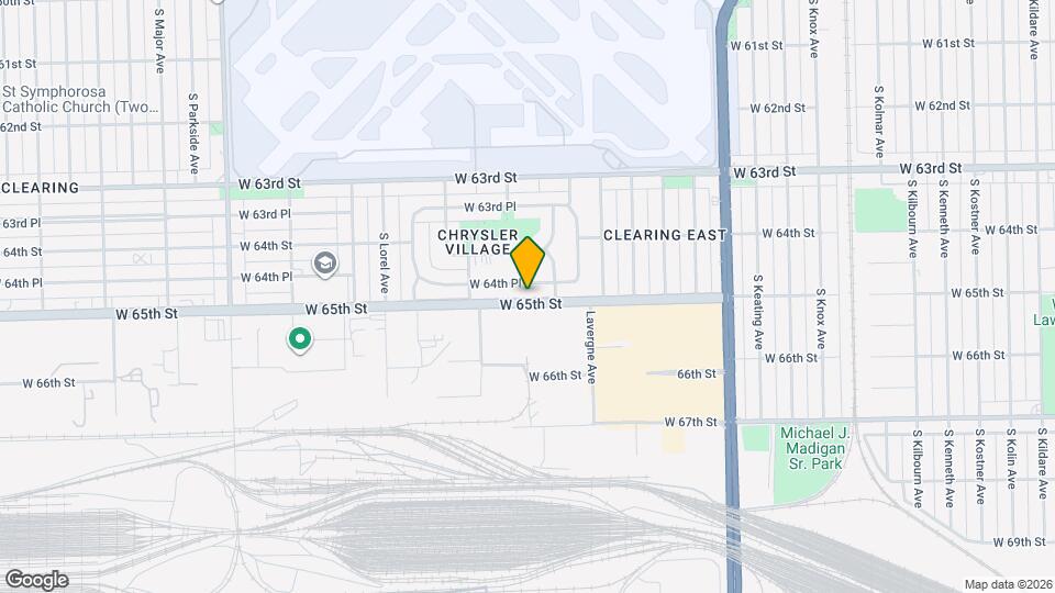 5129 W 64th Pl Mapa y Detalles de la Ubicación