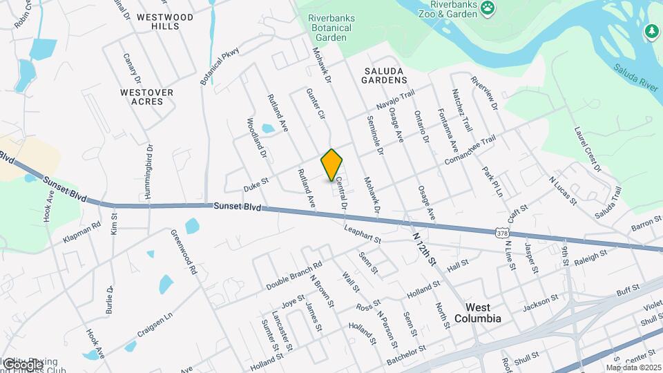 823 Central Dr Map and Location Details