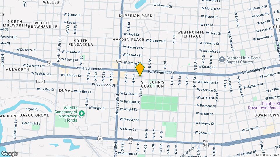 1816 W Gadsden St Mapa y Detalles de la Ubicación