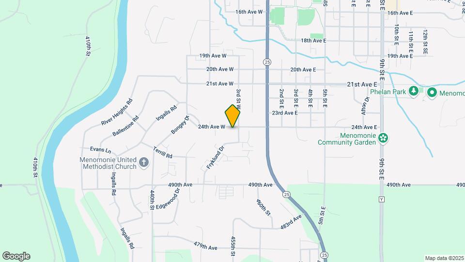2401 Fryklund Dr Map and Location Details