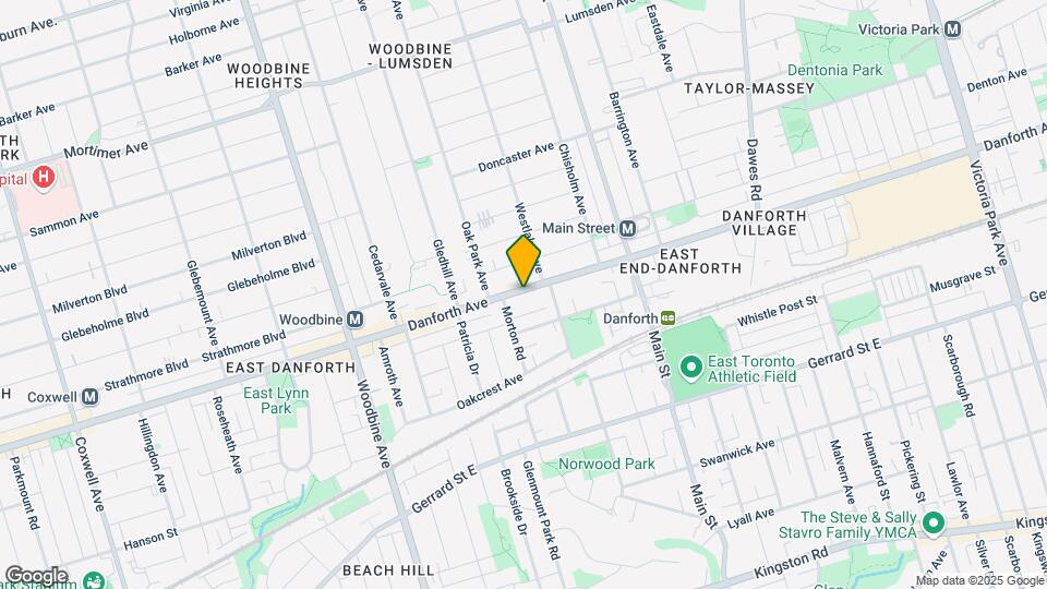 2369-2369 Danforth Ave Map and Location Details