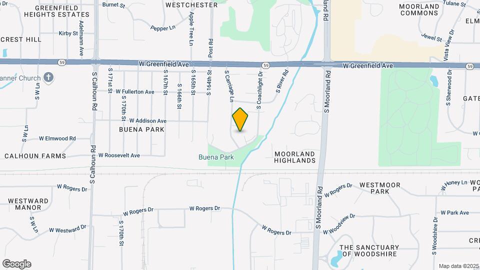 1688 Carriage S Ln, Unit a Map and Location Details