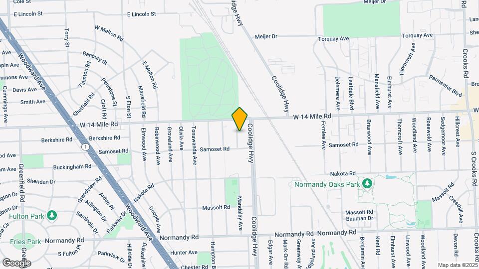 4702 Mandalay Ave Map and Location Details