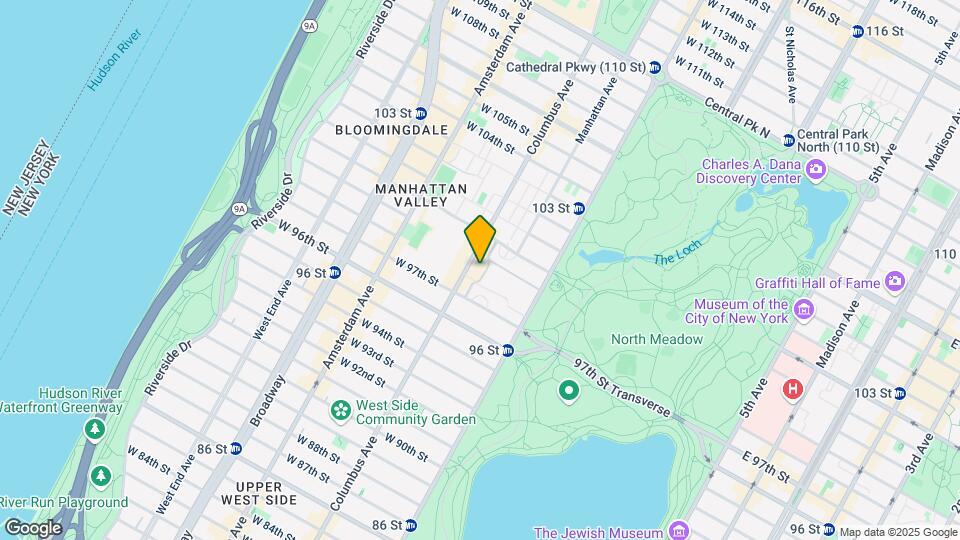 795 Columbus Ave-Unit -5N Map and Location Details