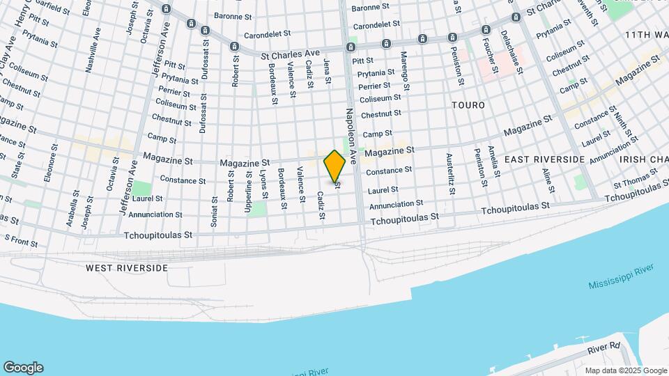 716 Jena St Map and Location Details