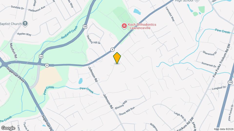 1050 Dogwood Park Dr Map and Location Details