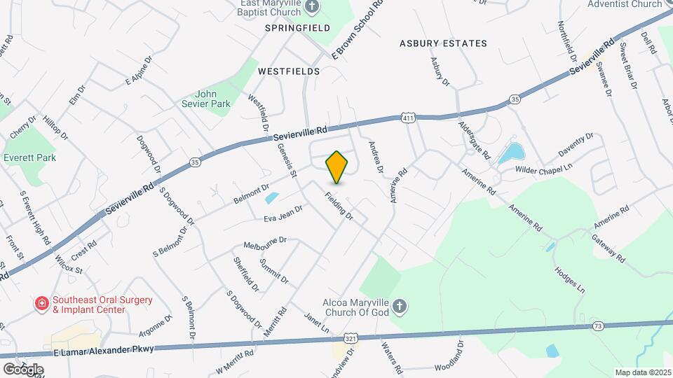 1132 Fielding Dr Map and Location Details