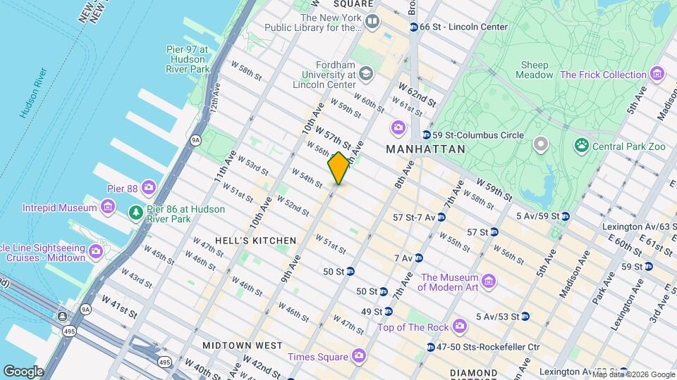 826 Ninth Ave Mapa y Detalles de la Ubicación