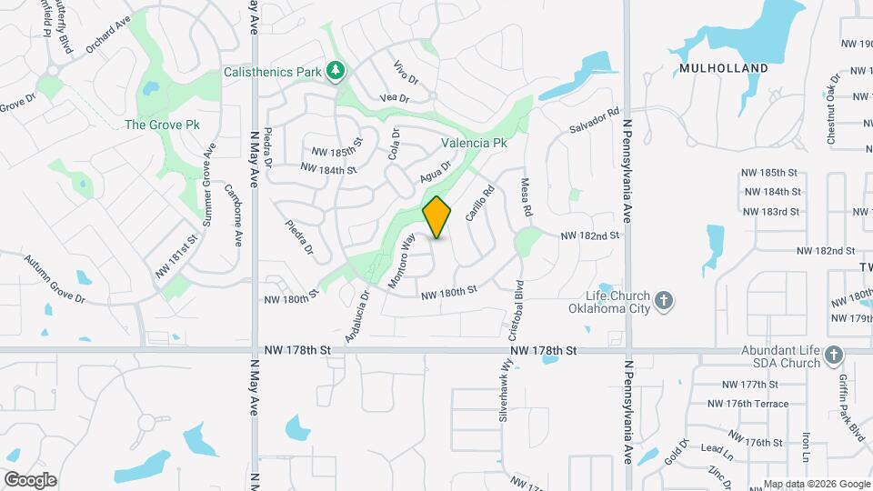 18304 Tambor Dr Map and Location Details