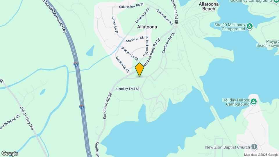 462 Sandtown Rd SE Map and Location Details