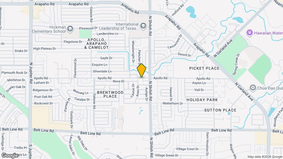 3713 Pearl Trail Dr Map and Location Details