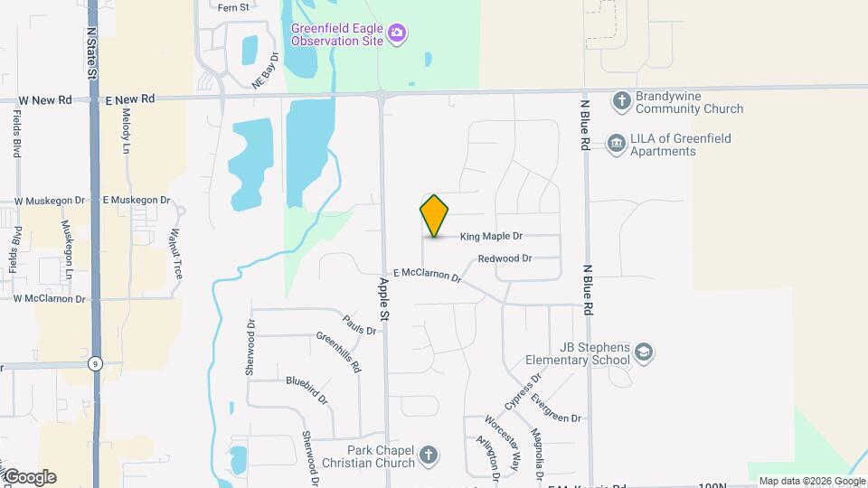 1079 King Maple Dr Map and Location Details