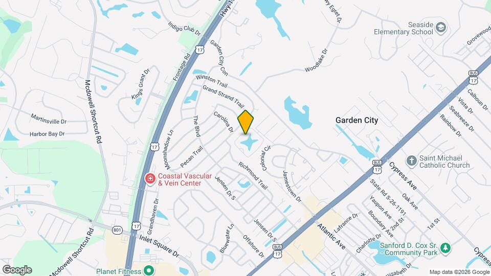 623 Woodmoor Dr Map and Location Details