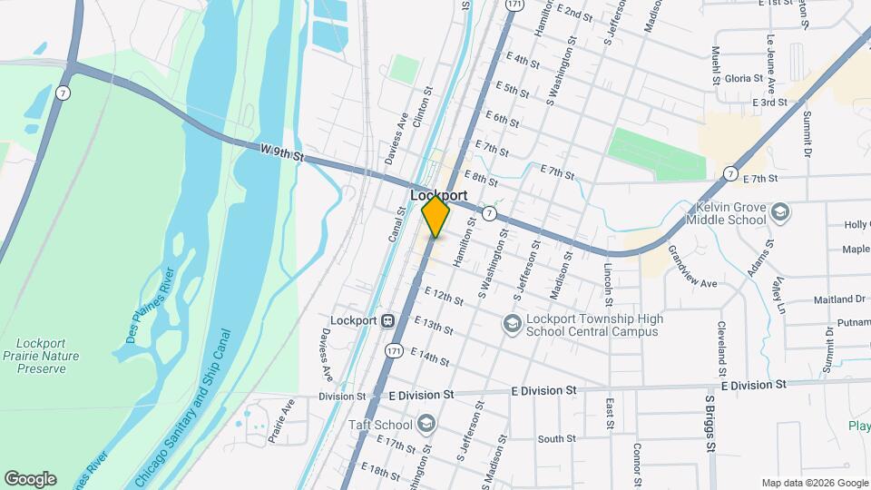 1020 S State St, Unit 2F Map and Location Details