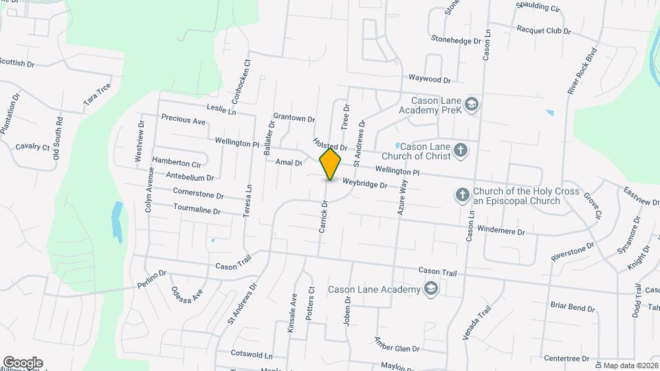 1505 Carrick Dr Map and Location Details