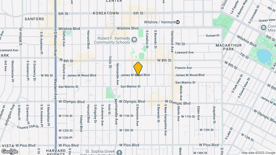 905 S Kenmore Ave Mapa y Detalles de la Ubicación