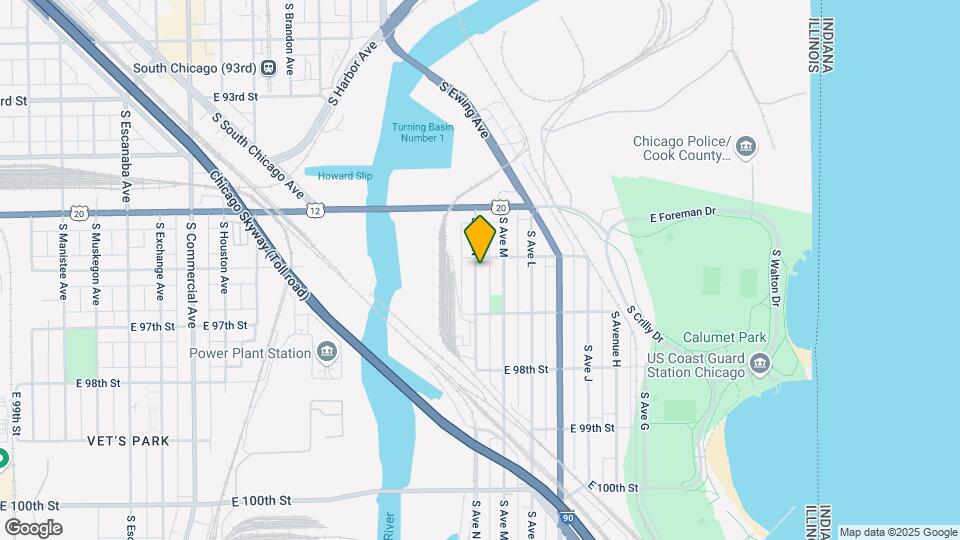 9611 S Ave L Map and Location Details