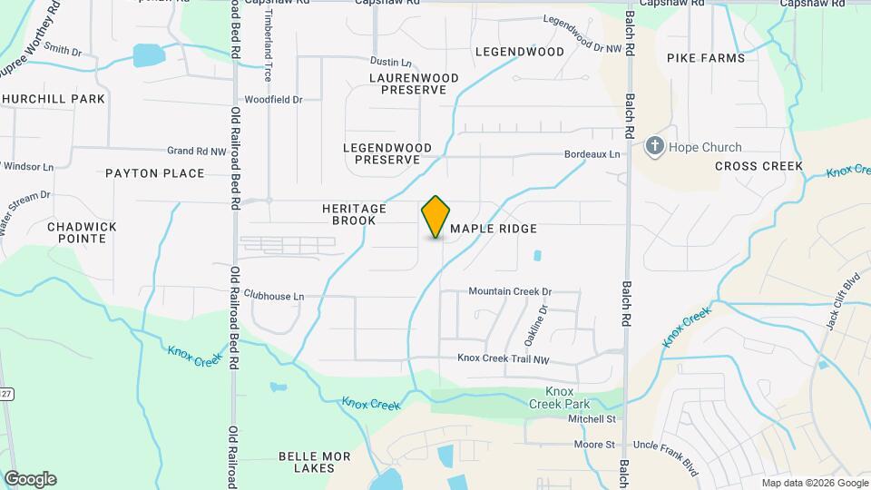 155 Grey Fawn Trail Map and Location Details